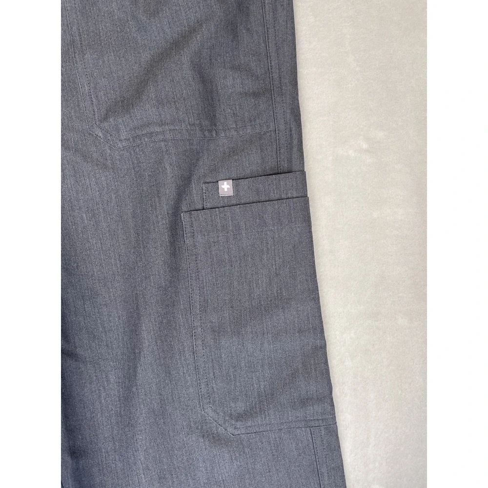 Figs Cairo Cargo Scrub Pants Mens 2XL Gray Technical Collection Work Stretch NEW